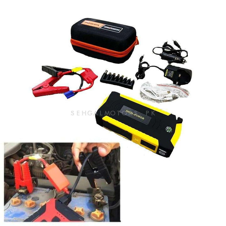 Maximus Power Line Jump Starter - Starts a Car 20 Times in One Charge SehgalMotors.pk