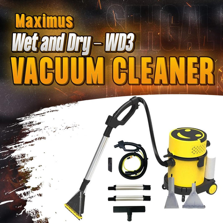 Maximus Wet And Dry Vacuum Cleaner WD3 SehgalMotors.pk