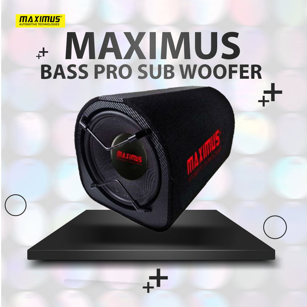 Maximus Bass Pro SubWoofer with Builtin Amplifier