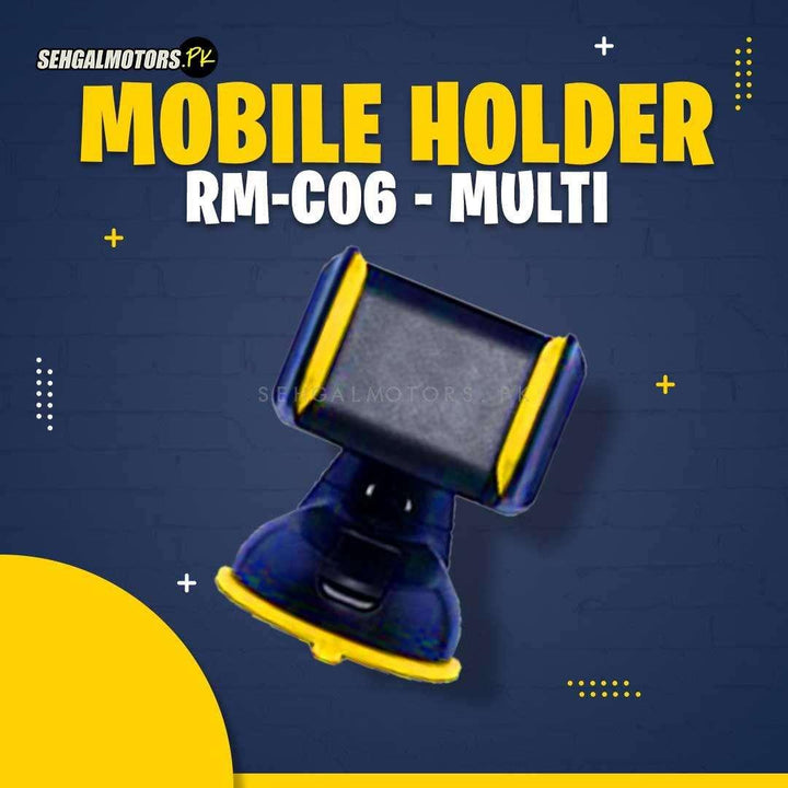 Mobile Holder RM-C06 - Multi - Phone Holder | Mobile Holder | Car Cell Mobile Phone Holder Stand SehgalMotors.pk