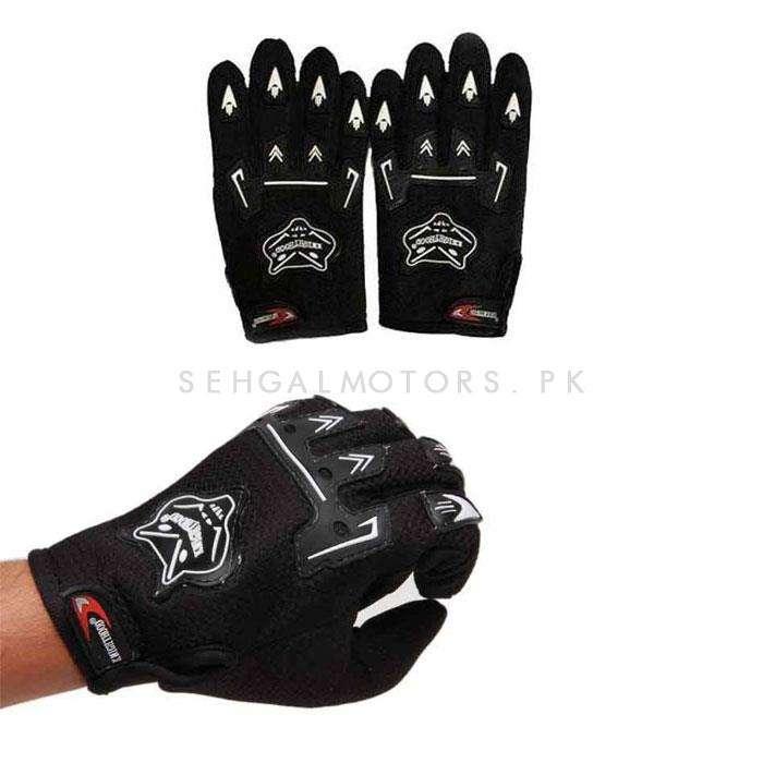 Monster Gloves New Style - Motorcycle Full Finger Gloves Protective Gear Racing Biker Riding Motorbike Motocross glove SehgalMotors.pk