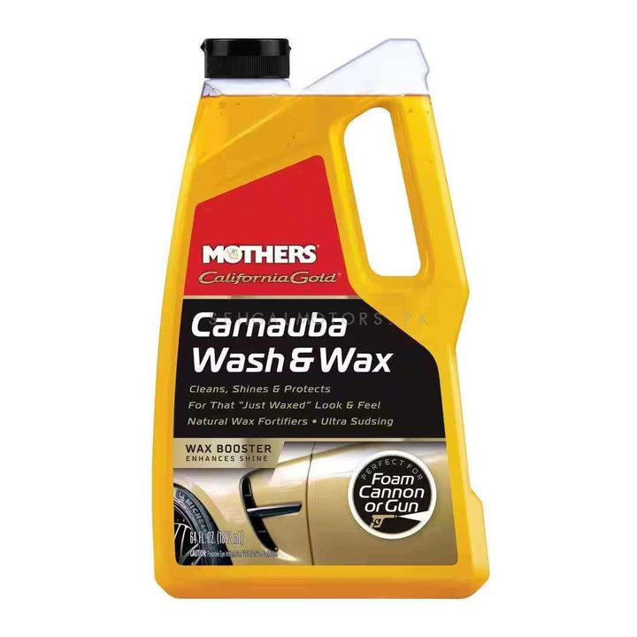 Mothers California Gold Carnuba Wash Wax - 1892ML (05674) - Car Glossy Shampoo Cleaning Agent SehgalMotors.pk