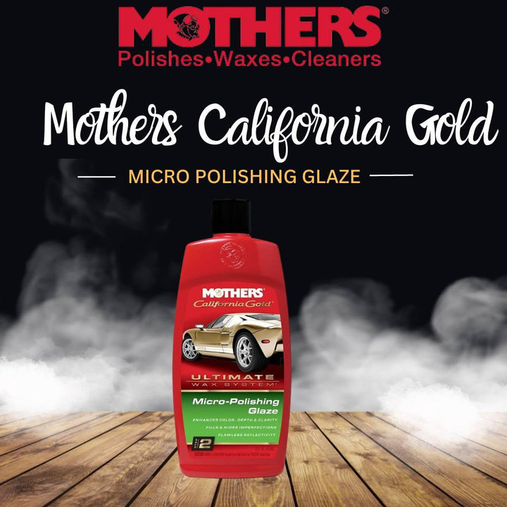 Mothers California Gold Micro Polishing Glaze - 16 OZ (8100) SehgalMotors.pk
