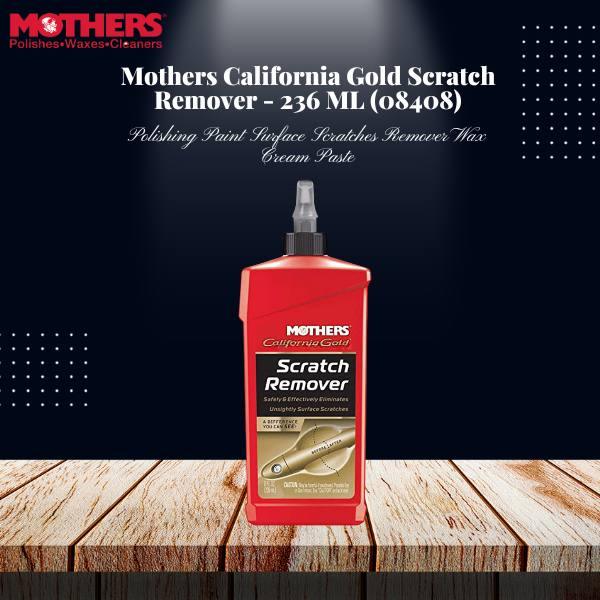 Mothers California Gold Scratch Remover - 236 ML (08408) - Polishing Paint Surface Scratches Remover Wax Cream Paste SehgalMotors.pk