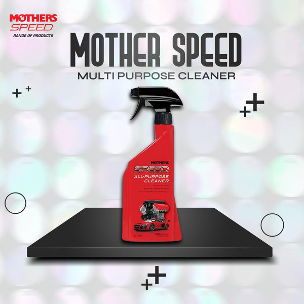 Mothers Speed All Purpose Cleaner - 710 ML (18924) - Universal Auto Car Cleaning Agent | Multi functional Car Interior Agent | Car Cleaner Spray SehgalMotors.pk