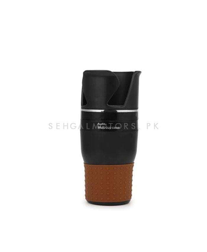 Multifunctional Portable Car Organizer Cup Holder - 5 In 1 Multiple Cup Holder SehgalMotors.pk