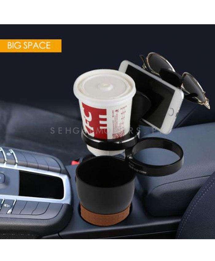 Multifunctional Portable Car Organizer Cup Holder - 5 In 1 Multiple Cup Holder SehgalMotors.pk