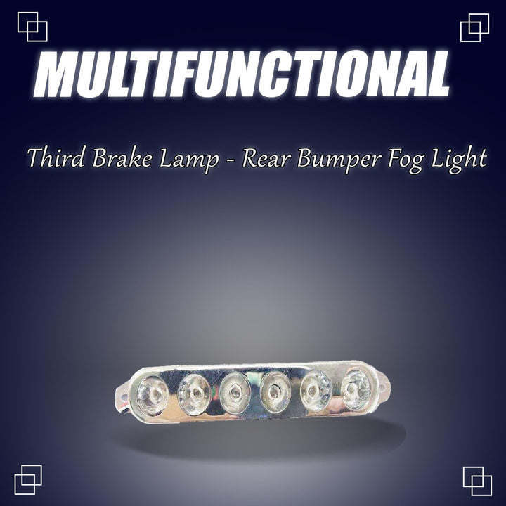 Multifunctional Third Brake Lamp - Rear Bumper Fog Light | F1 Brake Light | LED Rear Bumper SehgalMotors.pk
