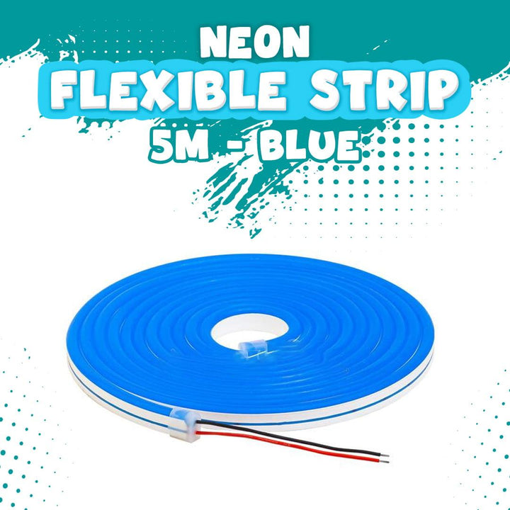 Neon Flexible Strip 5M - Blue SehgalMotors.pk