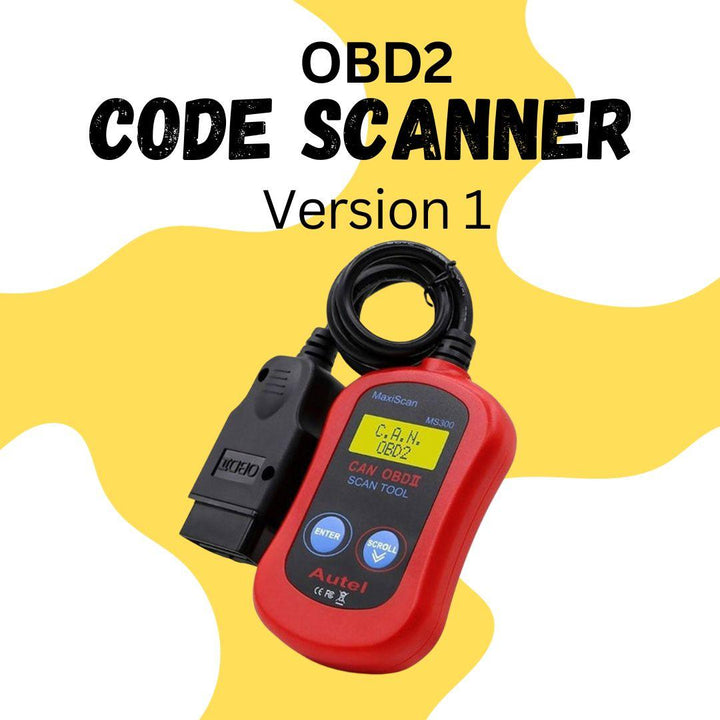 OBD2 Scanner Professional Version 1 Ms 300 - Connects for Diagnostics and Error Code Removals and erasing SehgalMotors.pk