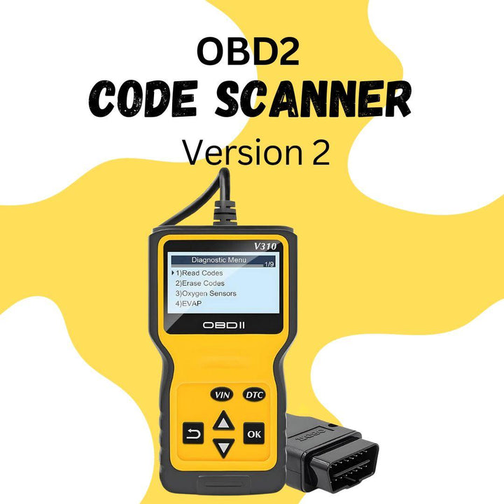 OBD2 Scanner Professional Version 2 - Connects for Diagnostics and Error Code Removals and erasing SehgalMotors.pk