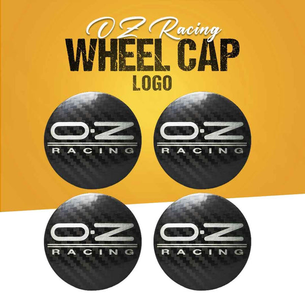 OZ Racing Wheel Cap Logo - 4 Pieces - Center Hub Badge SehgalMotors.pk