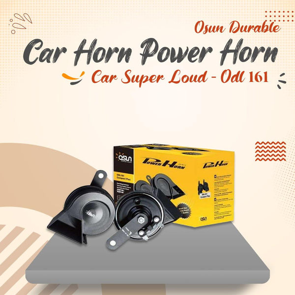 Osun Durable Car Horn Power Horn Car Super Loud - Odl161 - Loud Horn | Car Horn SehgalMotors.pk
