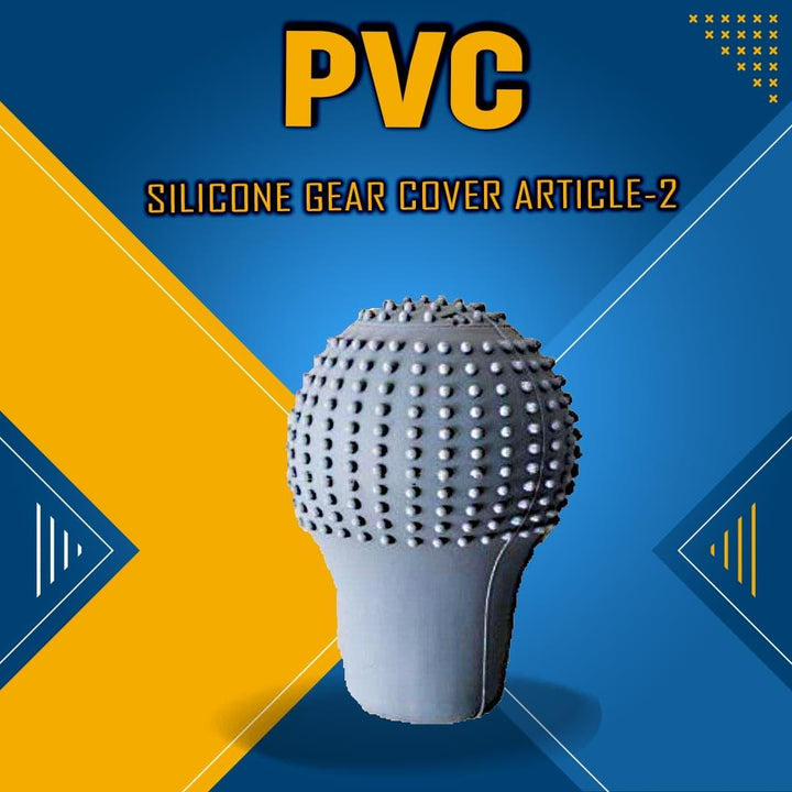 PVC Silicone Gear Cover Article-2 - Car Shifter Boot Cover | Cloth Gear Sleeve | Car Gear Shift Collar | Gear Shift Boot Cover | SehgalMotors.pk
