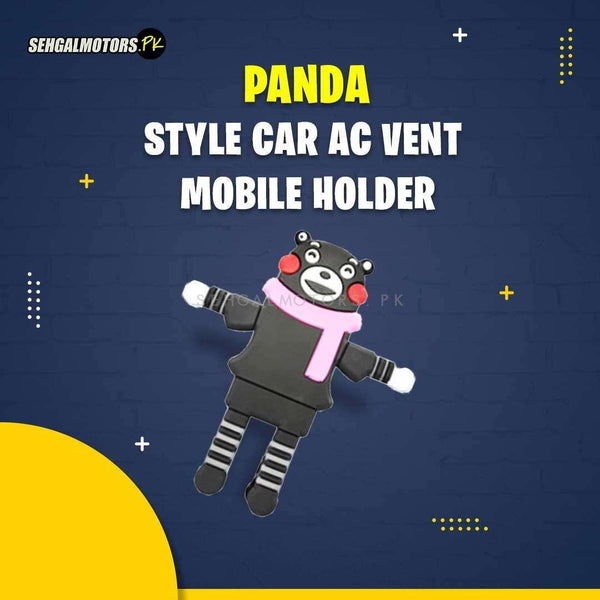 Panda Style Car AC Vent Mobile Holder SehgalMotors.pk