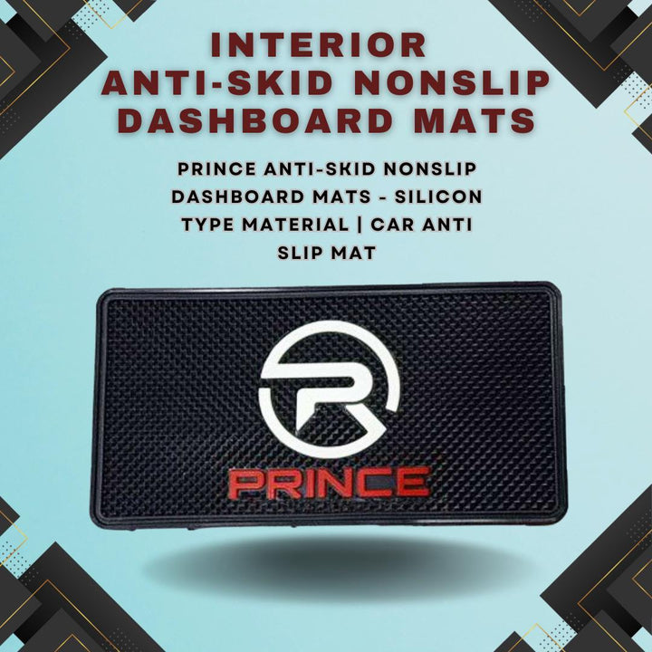 Prince Anti-Skid Nonslip Dashboard Mats - Silicon Type Material | Car Anti Slip Mat SehgalMotors.pk