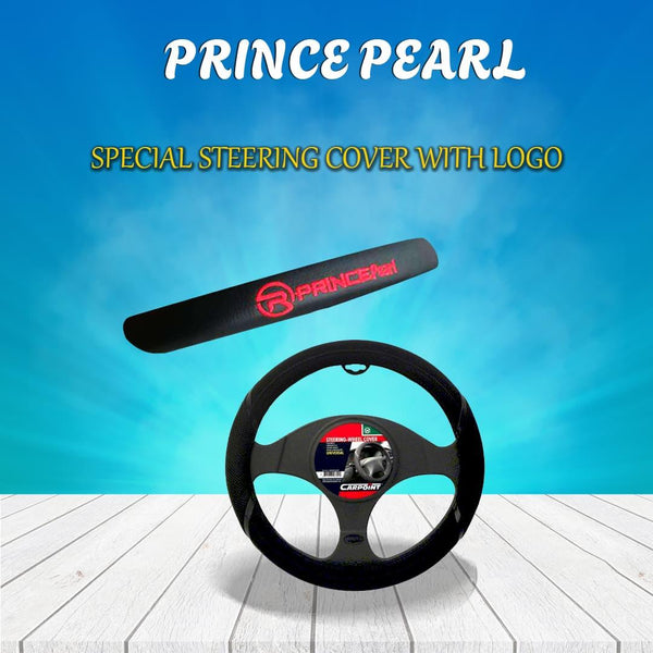 Prince Pearl Special Steering Cover With Logo - Long Life | Best Steering Cover SehgalMotors.pk