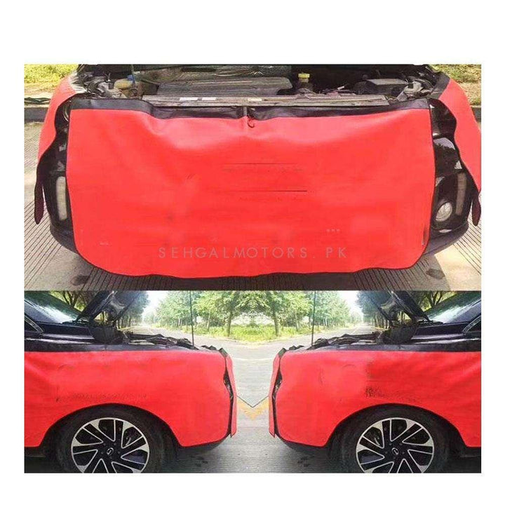 Protection Cover for Mechanics 3 Pcs - Automotive Mechanic Magnetic Front Fender Cover Protector Gripper Mechanic Work Mat Pad SehgalMotors.pk