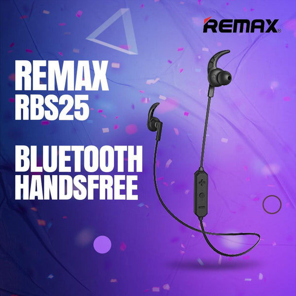 Remax Rbs25 Sports Bluetooth Handsfree - Latest Bluetooth Ear Phone | Ear Buds | Stereo Earphone SehgalMotors.pk