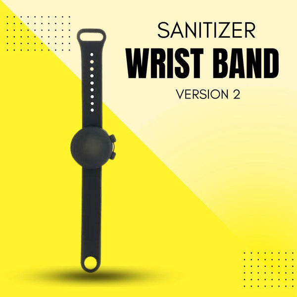 Sanitizer Wrist Band Version 2 Protection Against Coronavirus - COVID 19 Virus Precaution SehgalMotors.pk