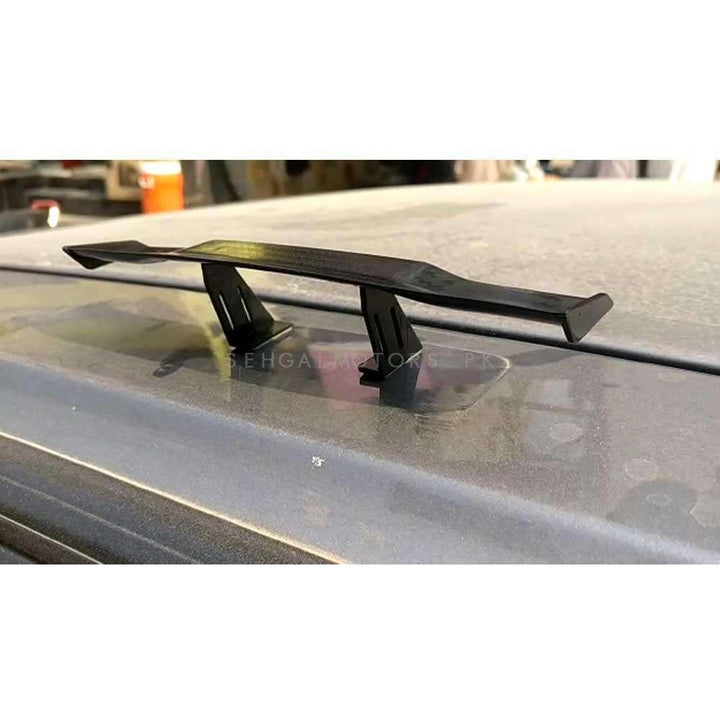 Small Mini Roof Fake Small Spoiler with Double Tape for Decoration Purpose SehgalMotors.pk
