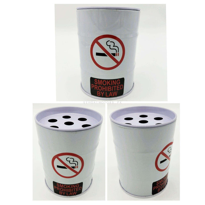 Smoking Prohibited By Law Style Portable Car Ashtray For Smokers SehgalMotors.pk