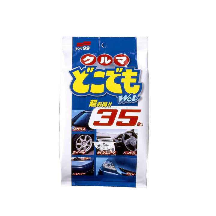 Soft99 Car Cleaning Sheets - Car Cleaning Wipes (02048) SehgalMotors.pk