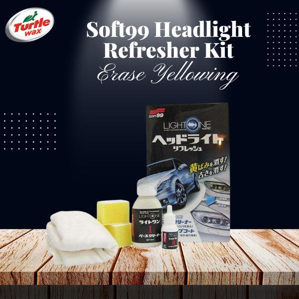 Soft99 Headlight Refresher Kit - Erase Yellowing SehgalMotors.pk