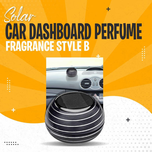 Solar Car Dashboard Perfume Fragrance Style B SehgalMotors.pk