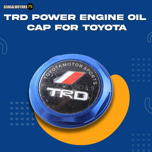 TRD Power Engine Oil Cap for Toyota SehgalMotors.pk