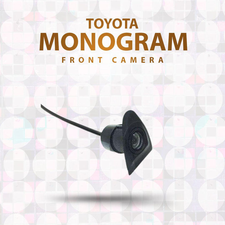 Toyota Front Monogram Camera - Car Parking Camera | Security Camera | Front Guide Line Parking Backup Camera SehgalMotors.pk