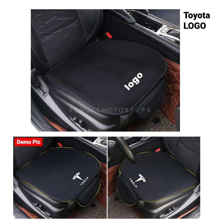 Toyota Logo Auto Seat Cushion - Each SehgalMotors.pk