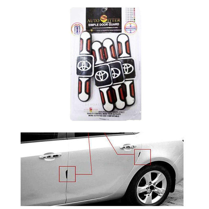 Toyota New Style Door Guard Protector - Multi - Edge Protection Anti-Scratch Buffer Strip SehgalMotors.pk