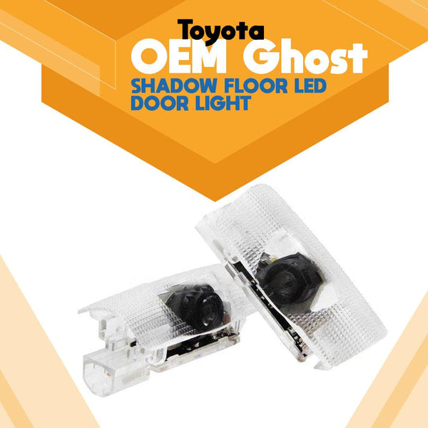 Toyota OEM Ghost Shadow Floor LED Door Light - Car LED Courtesy Door Projector Light | Ghost Shadow Light Lamp SehgalMotors.pk