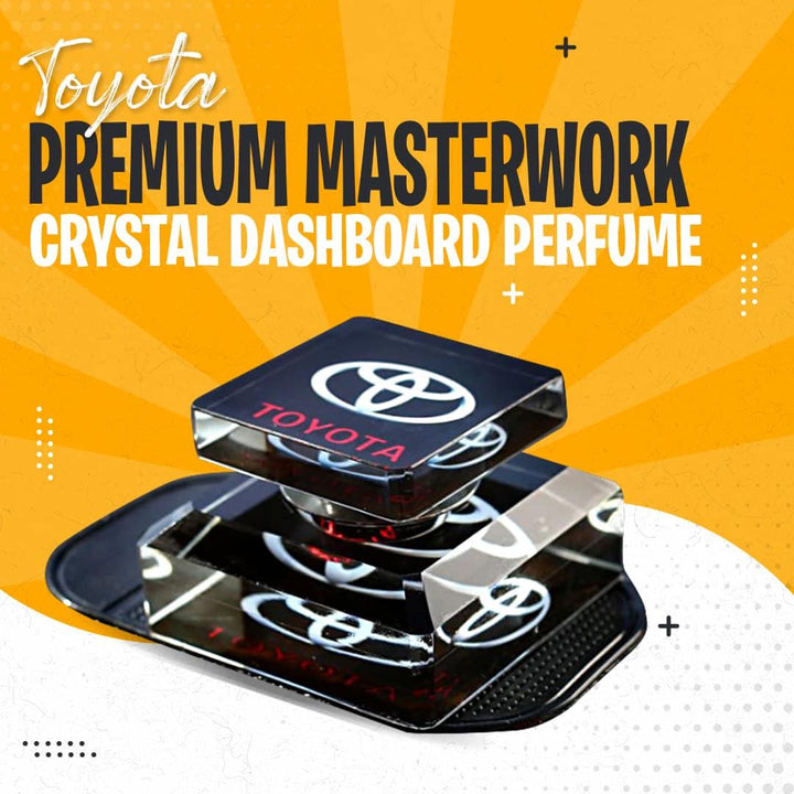 Toyota Premium Masterwork Crystal Dashboard Perfume SehgalMotors.pk