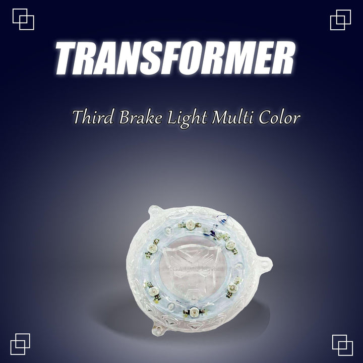 Transformer Third Brake Light Multi Color - Third Brake Lamp | Rear Bumper Fog Ligh SehgalMotors.pk