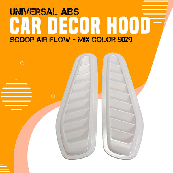 Universal ABS Car Decor Hood Scoop Air Flow - Mix Color 5029 SehgalMotors.pk