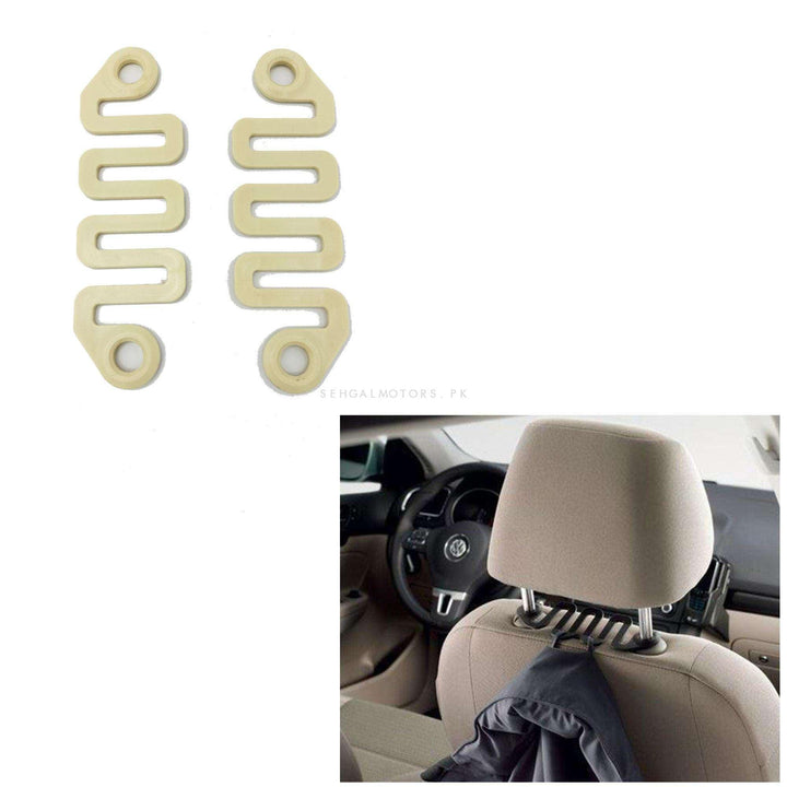 Universal Car Convenient Hook For Hanging - Beige SehgalMotors.pk