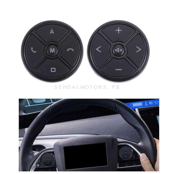 Universal Car Multimedia Steering Wheel Control Multi-function Button SehgalMotors.pk