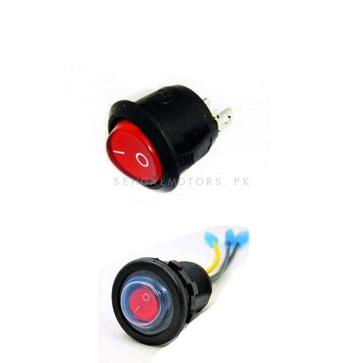 Universal Extra Switch Button For Operation of Car Electronic Devices - On / Off Switch SehgalMotors.pk