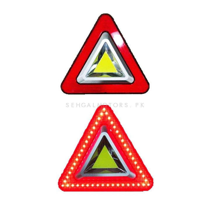 Universal Triangle Shape Work Light Triangular warning light HS-8017 SehgalMotors.pk