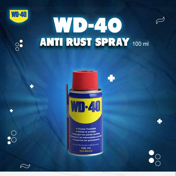 WD40 Anti-Rust Lubricant 100ml SehgalMotors.pk