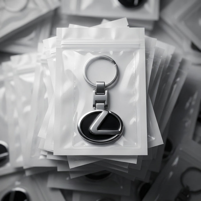 Lexus Metal Emblem Logo Keychain Keyring