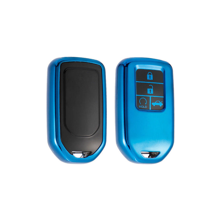 Honda Civic TPU Plastic Protection Key Cover Blue