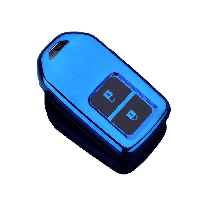 Honda Vezel TPU Plastic Protection Key Cover Blue