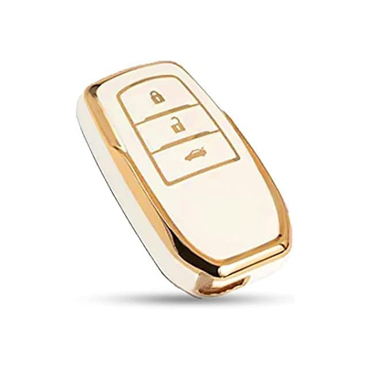 Lexus LX570 TPU Plastic Protection Key Cover White - Model 2021-2022