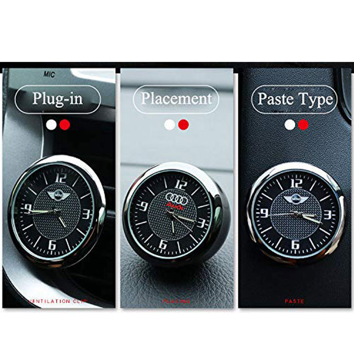 Audi Car Dashboard Or AC Grill Clock