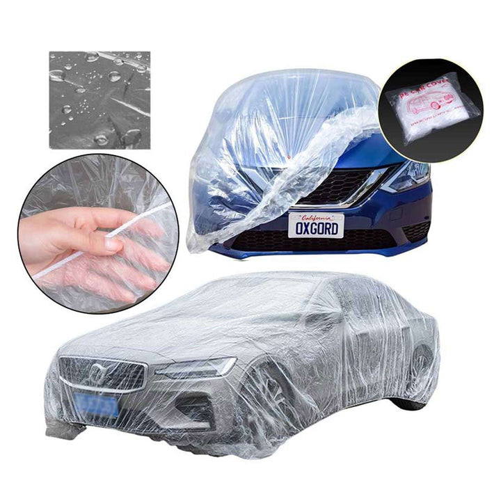 PU Full Flood Protection Car Cover - ALTO SMALL SIZE| Protective Wholesale Flood Car Bag | Disposable Car Covers