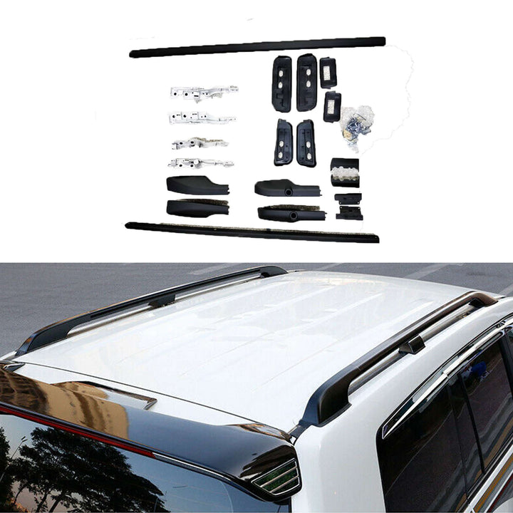 Toyota Land Cruiser Roof Rail Black - Model 2015-2021