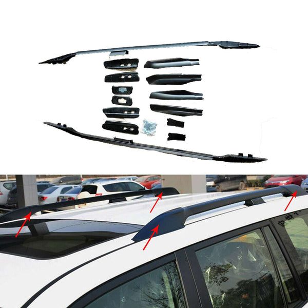 Toyota Prado FJ120 Roof Rail Black - Model 2003-2009